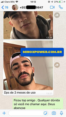 Depoimento MinoxPower 3 Depoimento MinoxPower 3